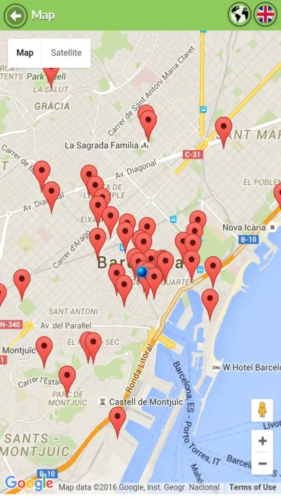 Zrzuty ekranu Green Bikes Barcelona