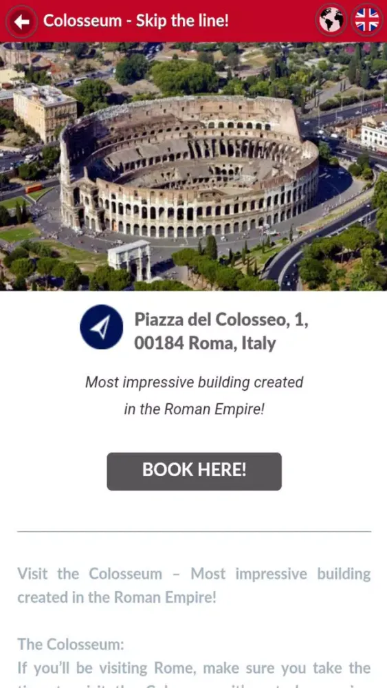 Zrzuty ekranu OM2Rome