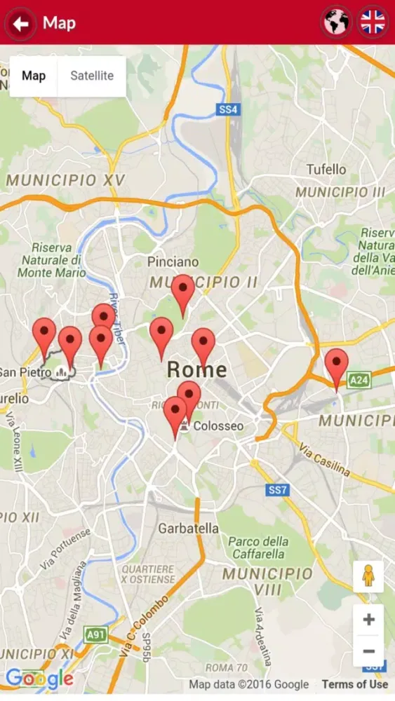 Zrzuty ekranu OM2Rome