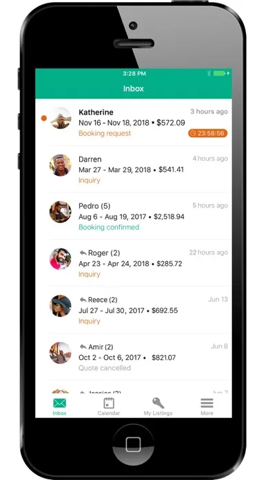 Screenshot di Vacation Rentals Owner App