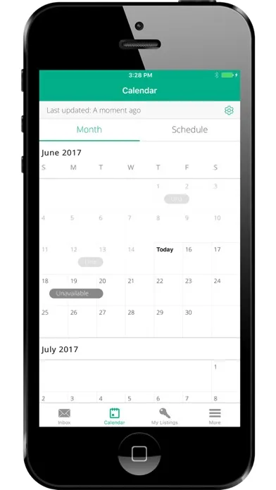 Screenshot di Vacation Rentals Owner App