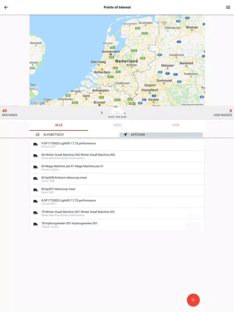 Capturas de pantalla de AMS mobile iPad 