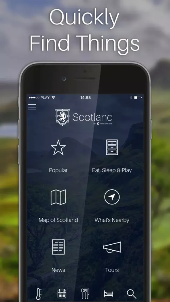 Zrzuty ekranu Scotland Travel by TripBucket