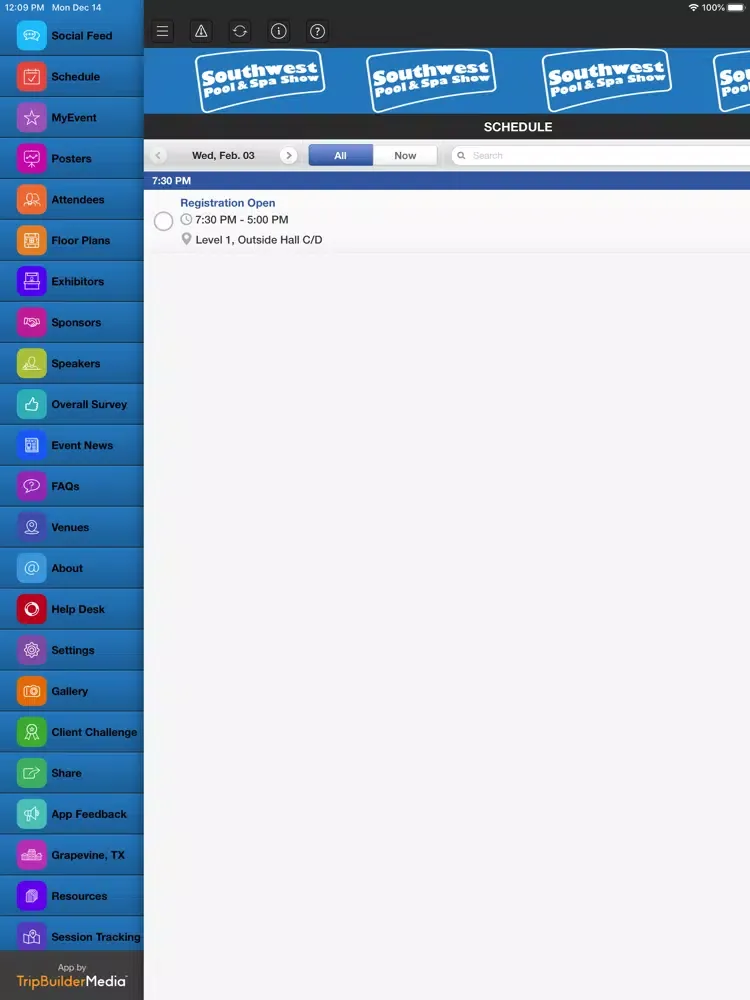 Southwest Pool & Spa Show 2022 iPad  Screenshots