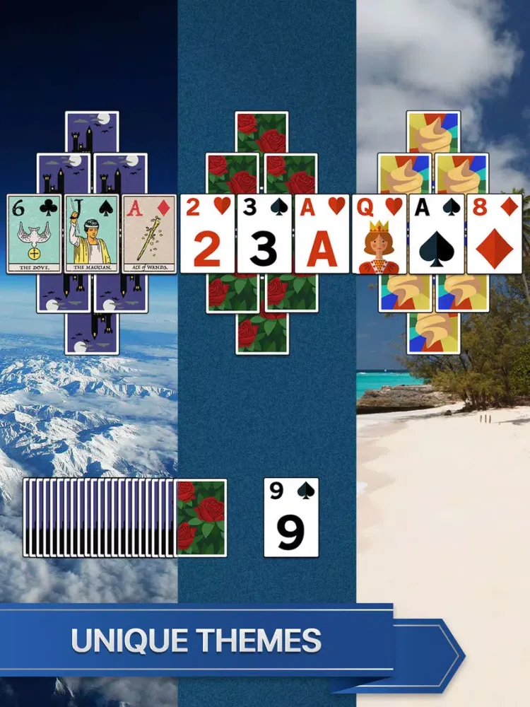 Capturas de pantalla de TriPeaks Solitaire Puzzle Game iPad 