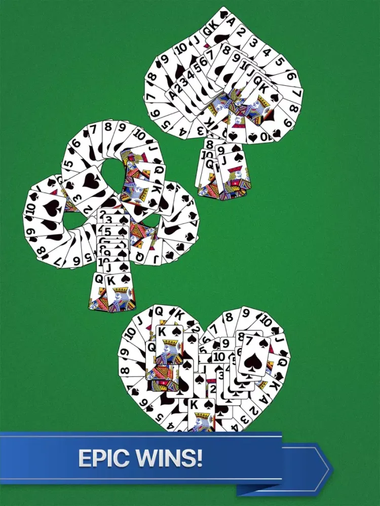 Capturas de pantalla de TriPeaks Solitaire Puzzle Game iPad 
