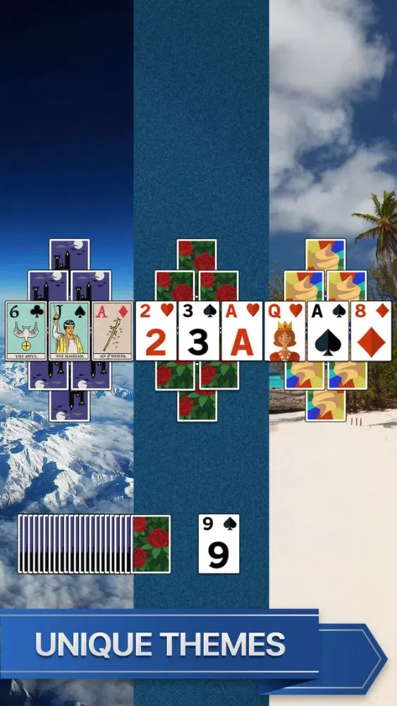 Capturas de pantalla de TriPeaks Solitaire Puzzle Game
