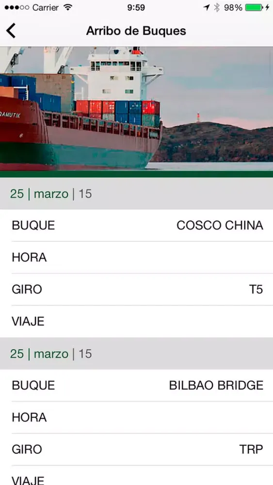 Cargo S.A. Agente de Carga - Freight Forwarder應用截圖