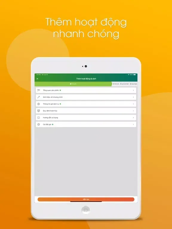 Tripi Supplier iPad  स्क्रीनशॉट
