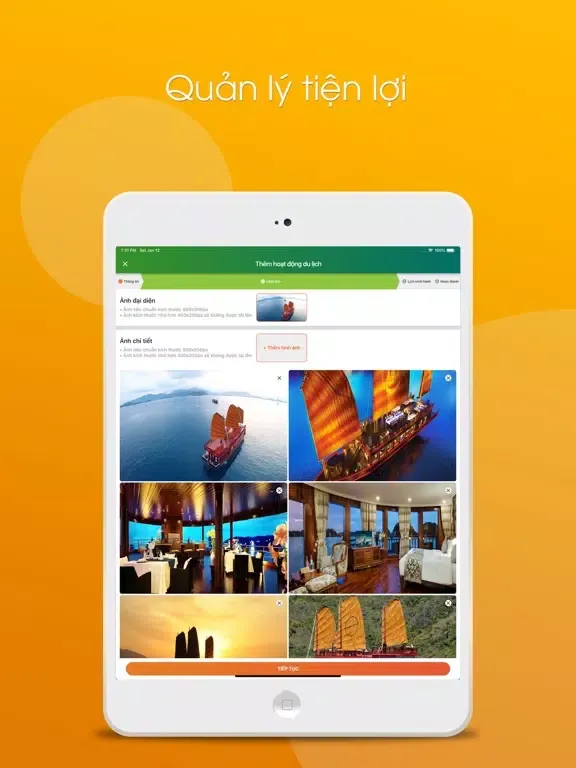 Tripi Supplier iPad  स्क्रीनशॉट