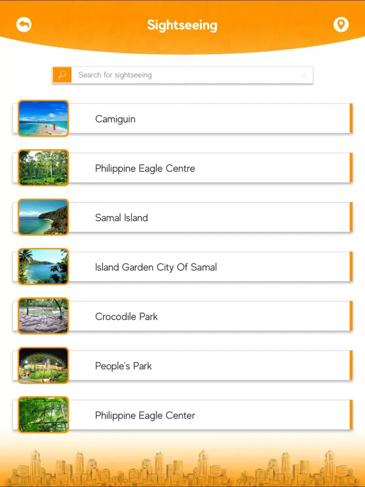 Davao City Tourism iPad  Ekran Görüntüleri