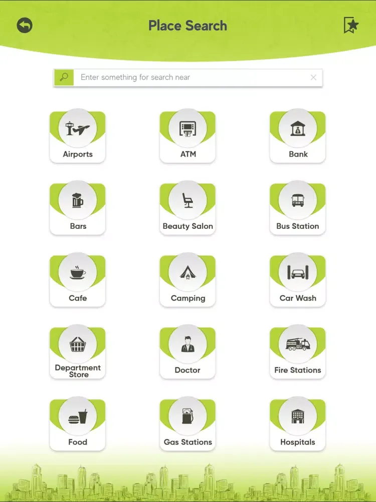 Ảnh chụp màn hình của Sharjah City Guide iPad 