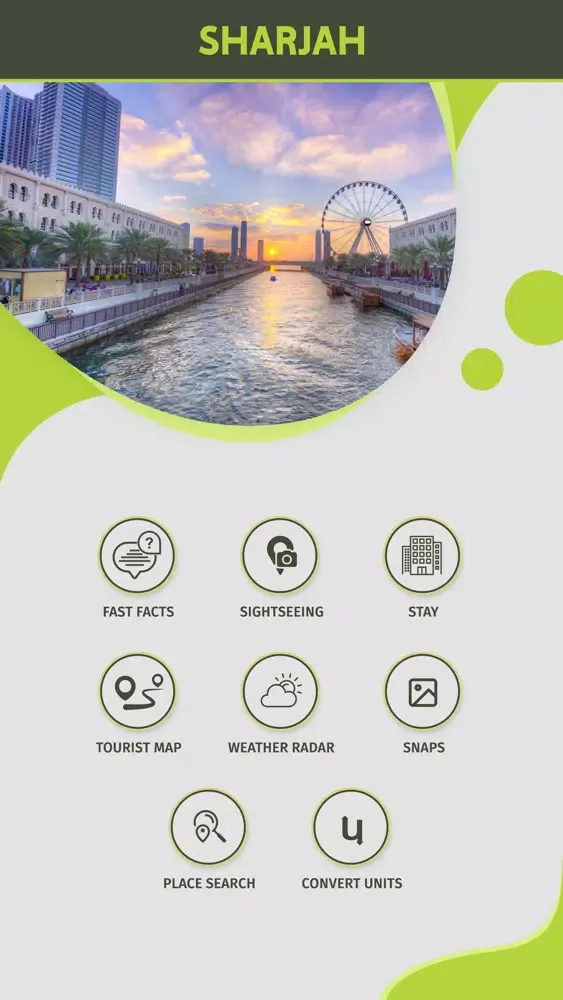 Ảnh chụp màn hình của Sharjah City Guide