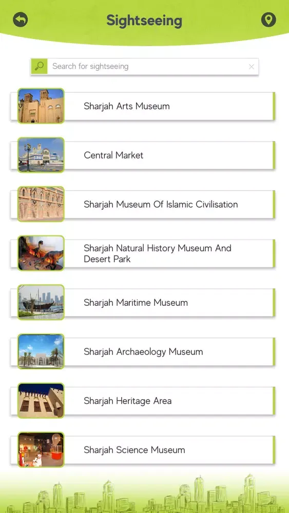 Ảnh chụp màn hình của Sharjah City Guide