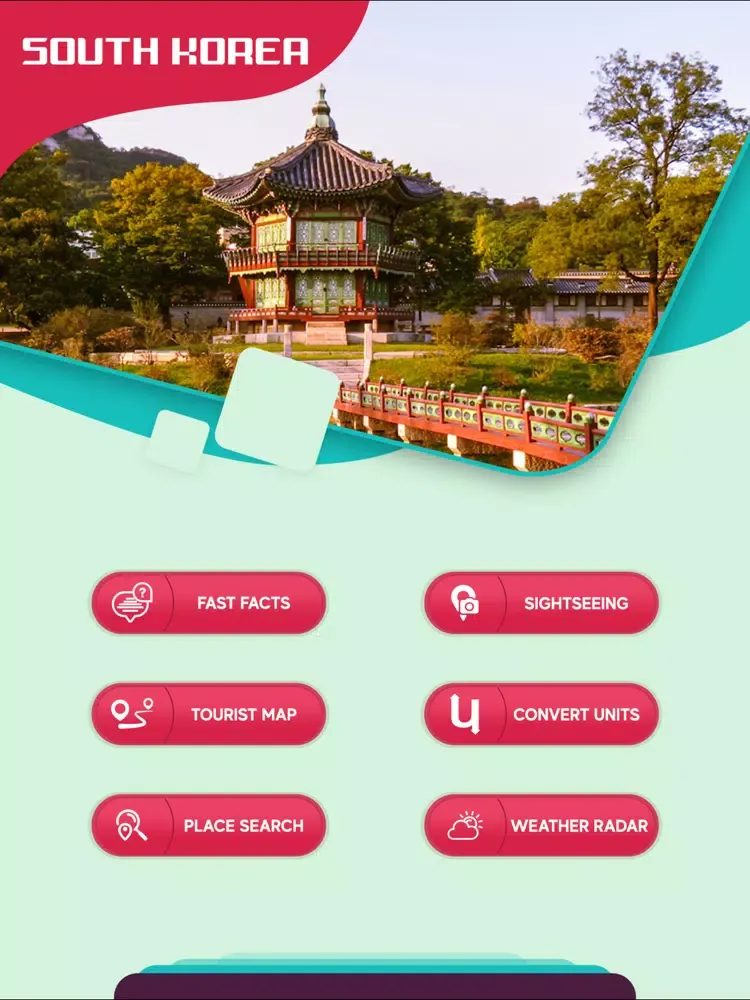 South Korea Tourism iPad 應用截圖
