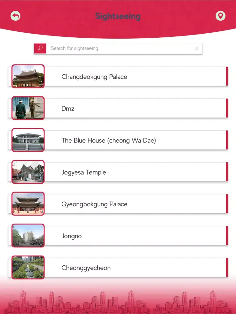 South Korea Tourism iPad 應用截圖