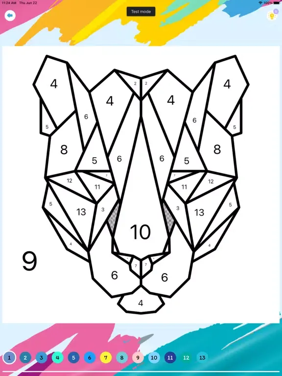 Screenshot di Paint By Number, Coloring Game iPad 
