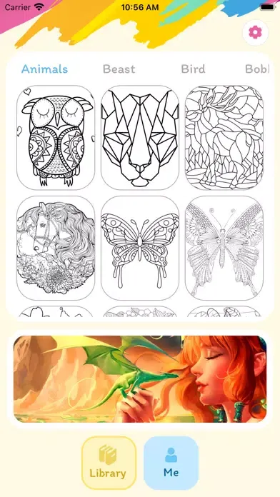 Screenshot di Paint By Number, Coloring Game