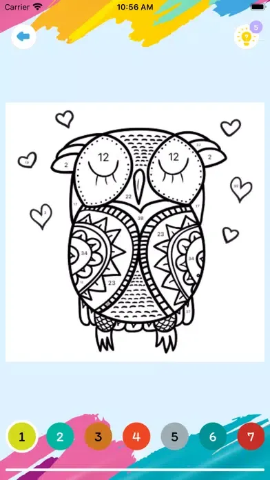Screenshot di Paint By Number, Coloring Game