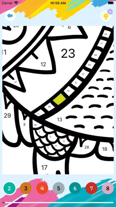 Screenshot di Paint By Number, Coloring Game