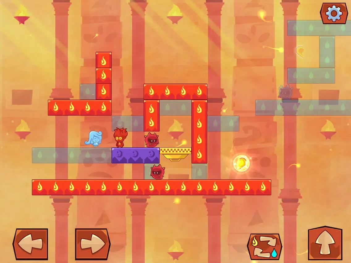 Скриншоты Fireboy and Watergirl: Puzzle iPad 