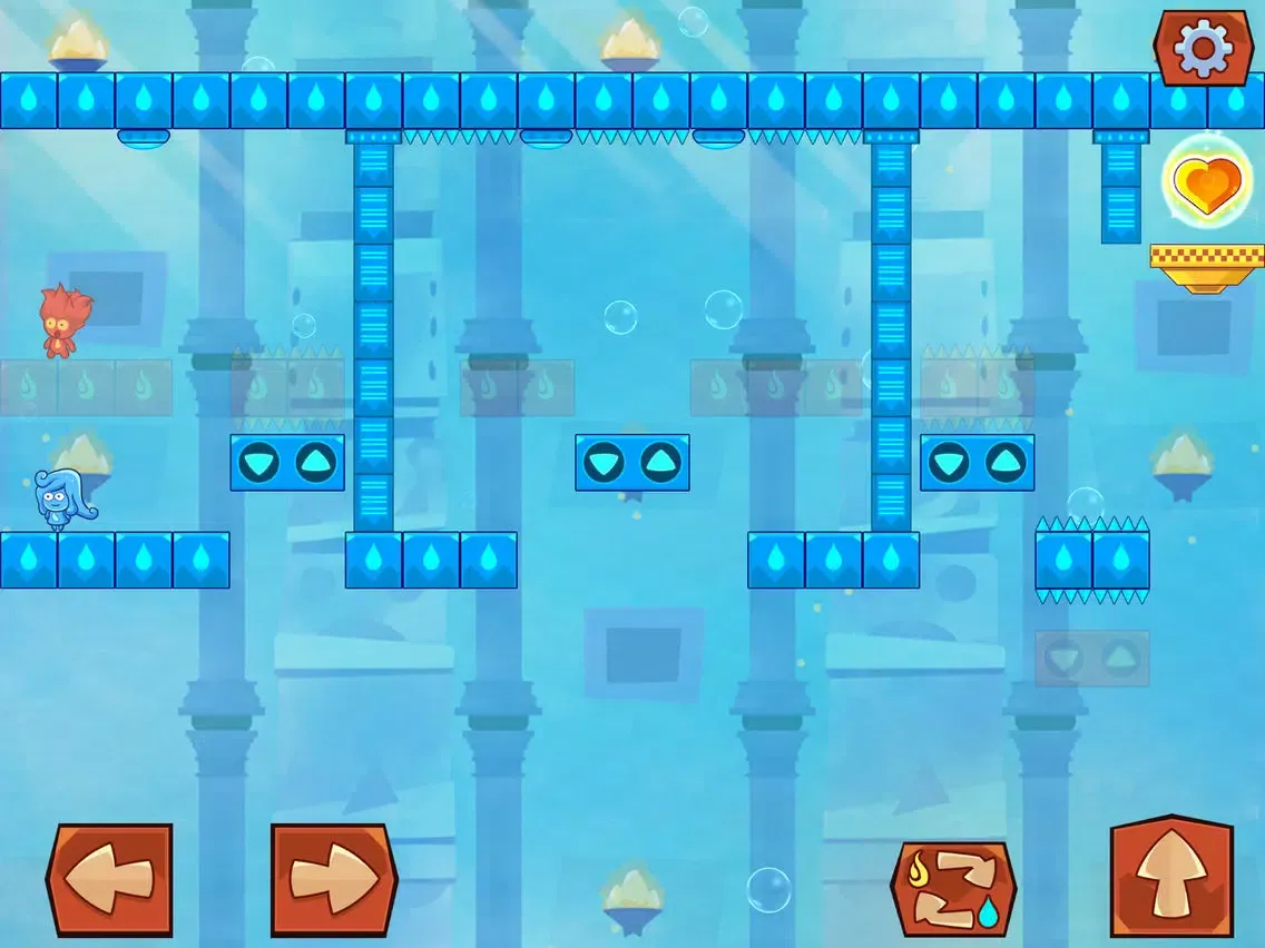 Скриншоты Fireboy and Watergirl: Puzzle iPad 