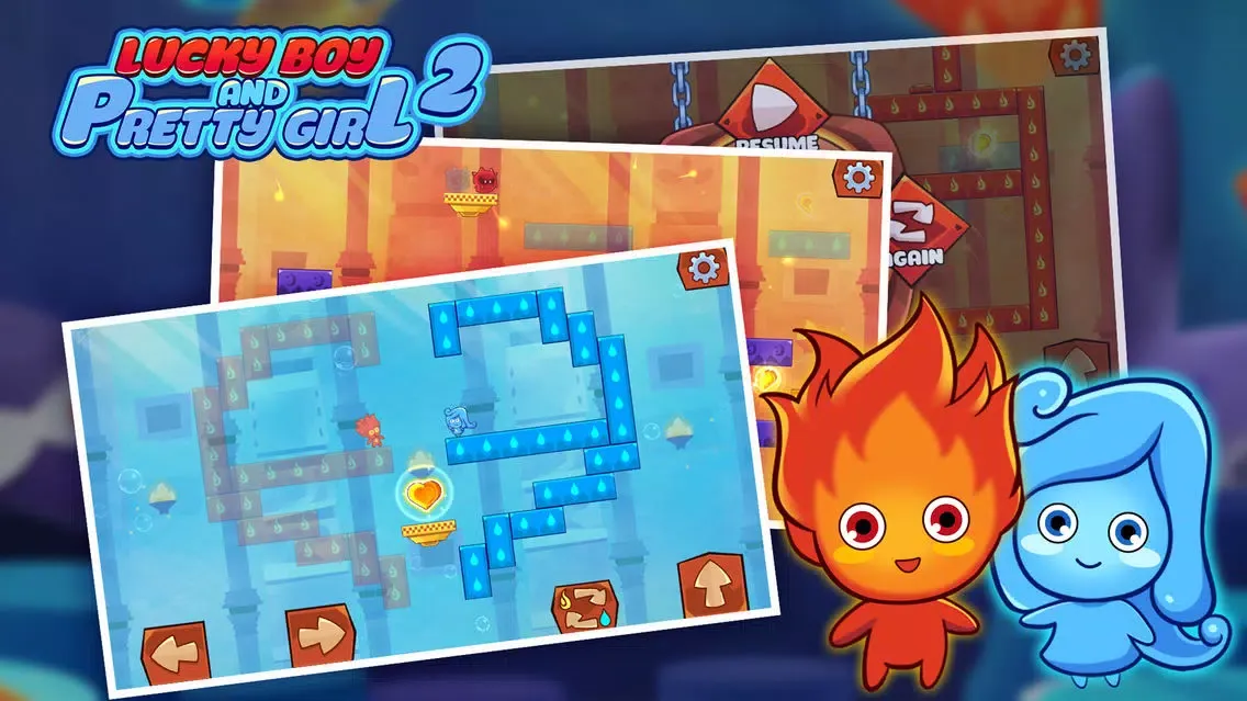 Скриншоты Fireboy and Watergirl: Puzzle