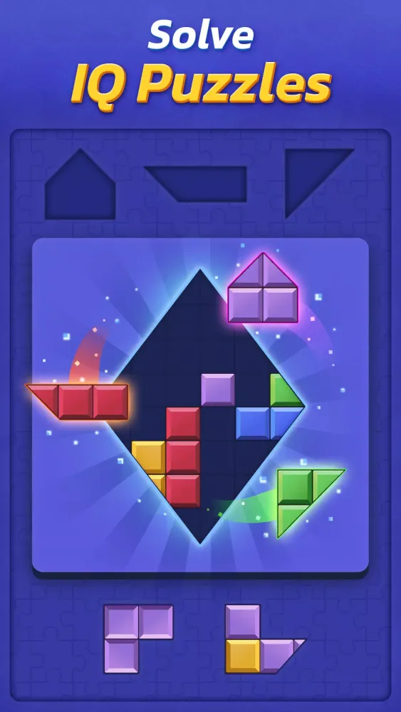 Tangkapan skrin Woodoku Blast