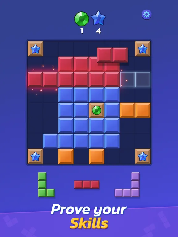 Woodoku Blast iPad 应用截图