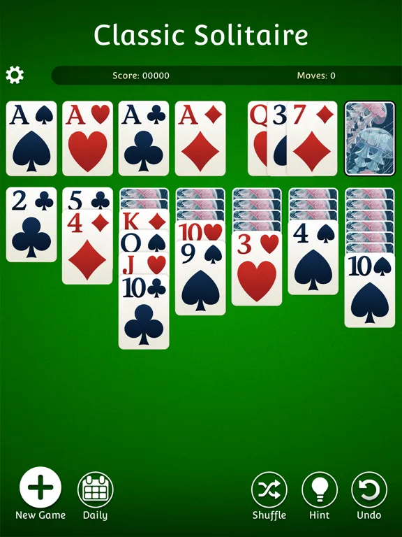Ảnh chụp màn hình của Solitaire: Play Classic Cards iPad 
