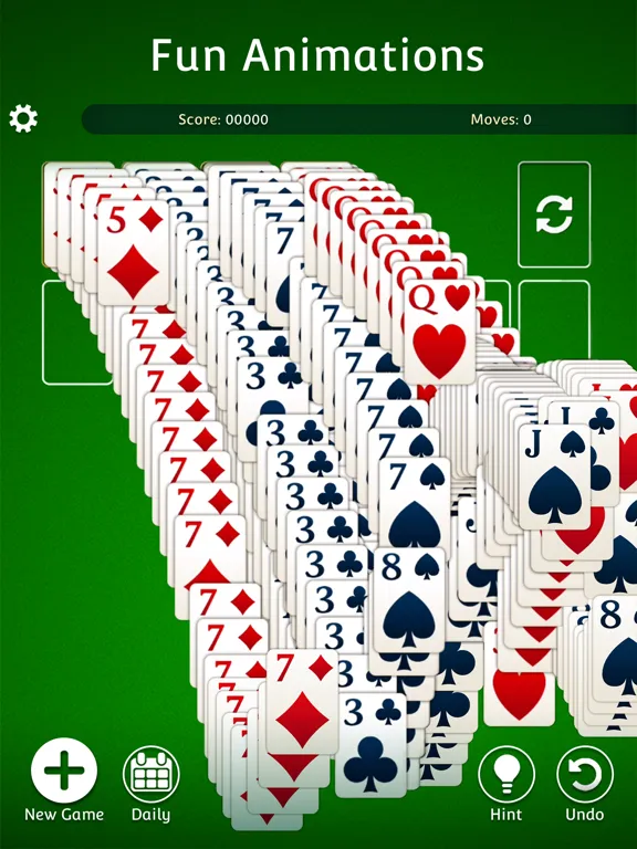 Ảnh chụp màn hình của Solitaire: Play Classic Cards iPad 