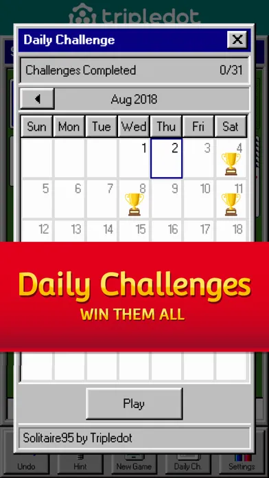 Solitaire 95: The Classic Game應用截圖