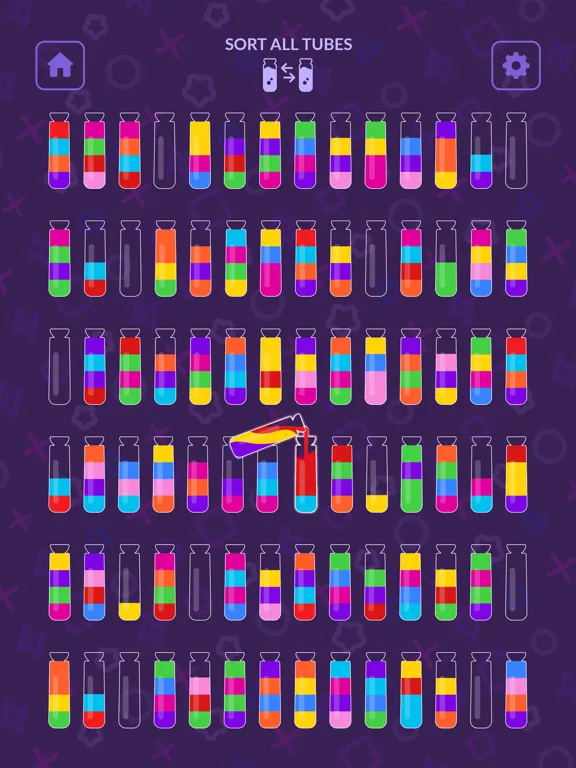 Capturas de tela do Water Sort Puzzle - Sortago iPad 