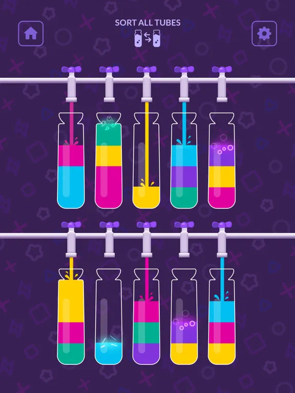 Capturas de tela do Water Sort Puzzle - Sortago iPad 