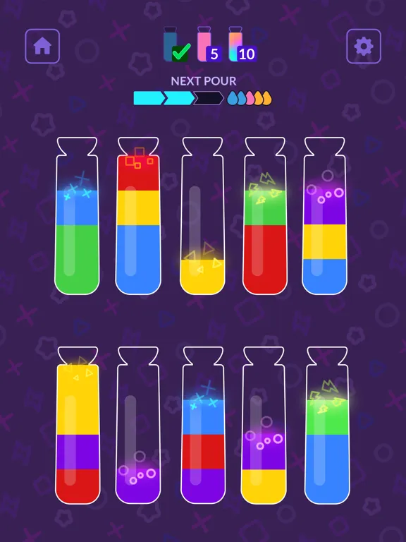 Capturas de tela do Water Sort Puzzle - Sortago iPad 