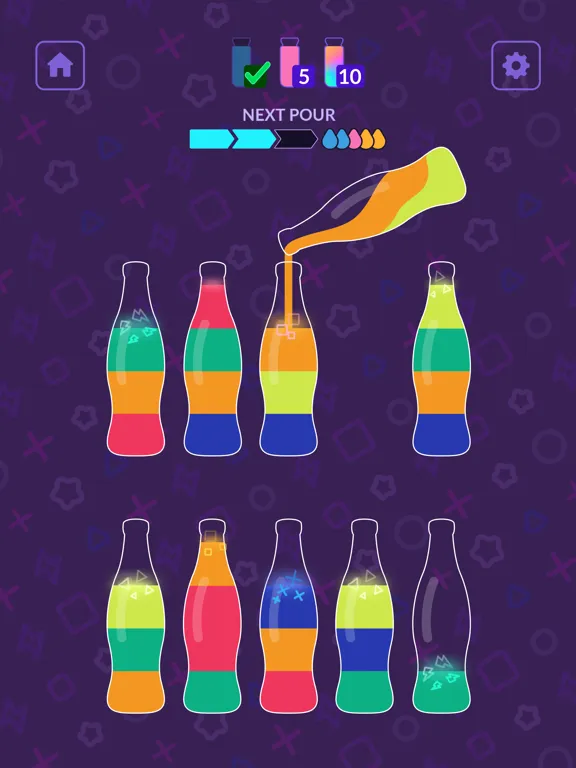 Capturas de tela do Water Sort Puzzle - Sortago iPad 