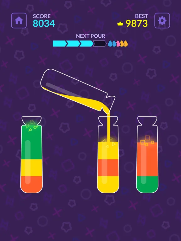 Capturas de tela do Water Sort Puzzle - Sortago iPad 