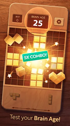 Woodoku - Wood Block Puzzle Screenshots