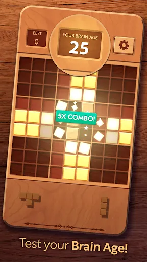 Woodoku - Wood Block Puzzle Screenshots
