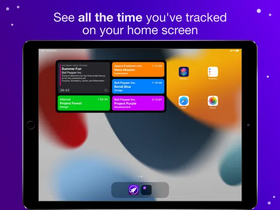 Screenshot di Orbit: Time-based Invoicing iPad 