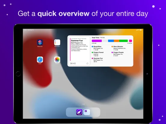Screenshot di Orbit: Time-based Invoicing iPad 