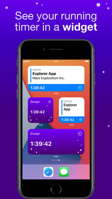 تصاویر Orbit: Time-based Invoicing