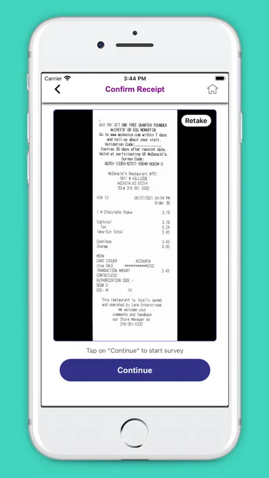Captures d'écran de GoSurvey: Free Vouchers+Offers