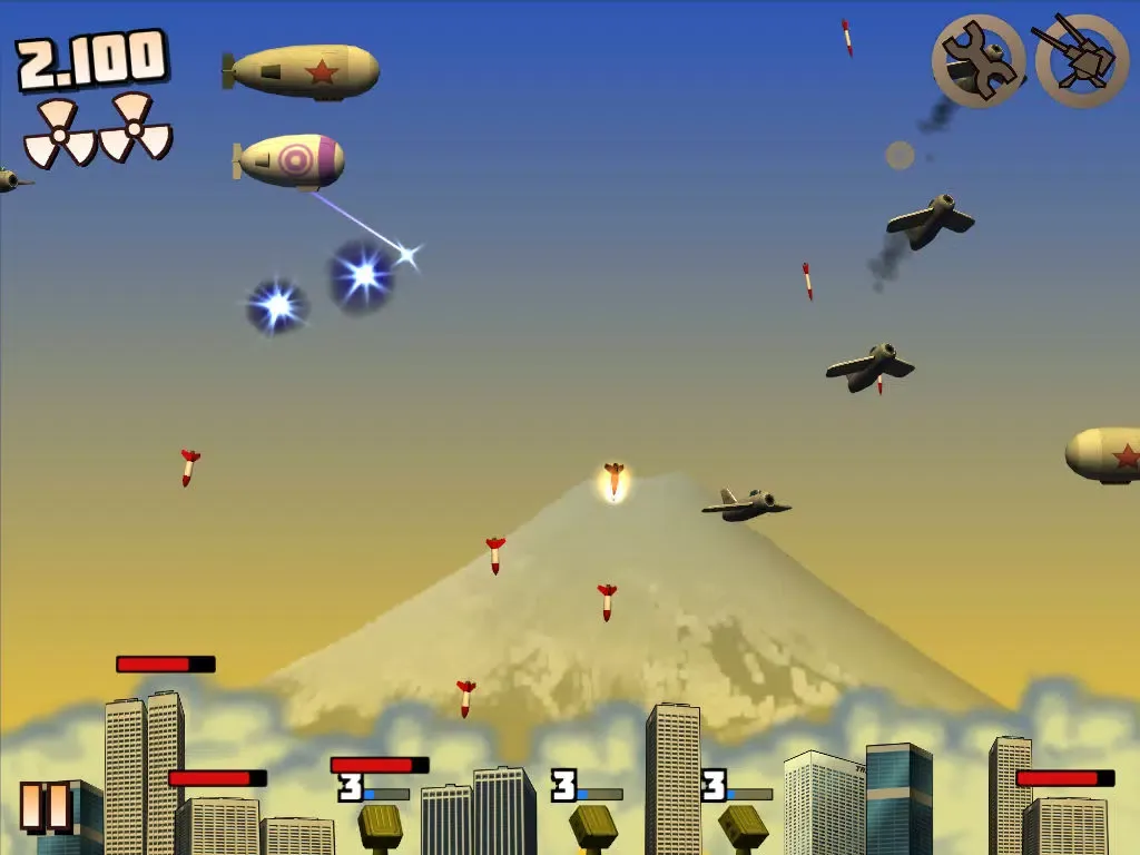 Rocket Crisis: Missile Defense iPad 应用截图