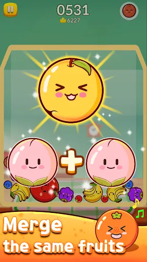 Fruits Friends: Merge Game Screenshots