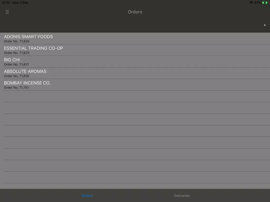 ภาพหน้าจอของ ShopMaster Mini Retail Suite iPad 