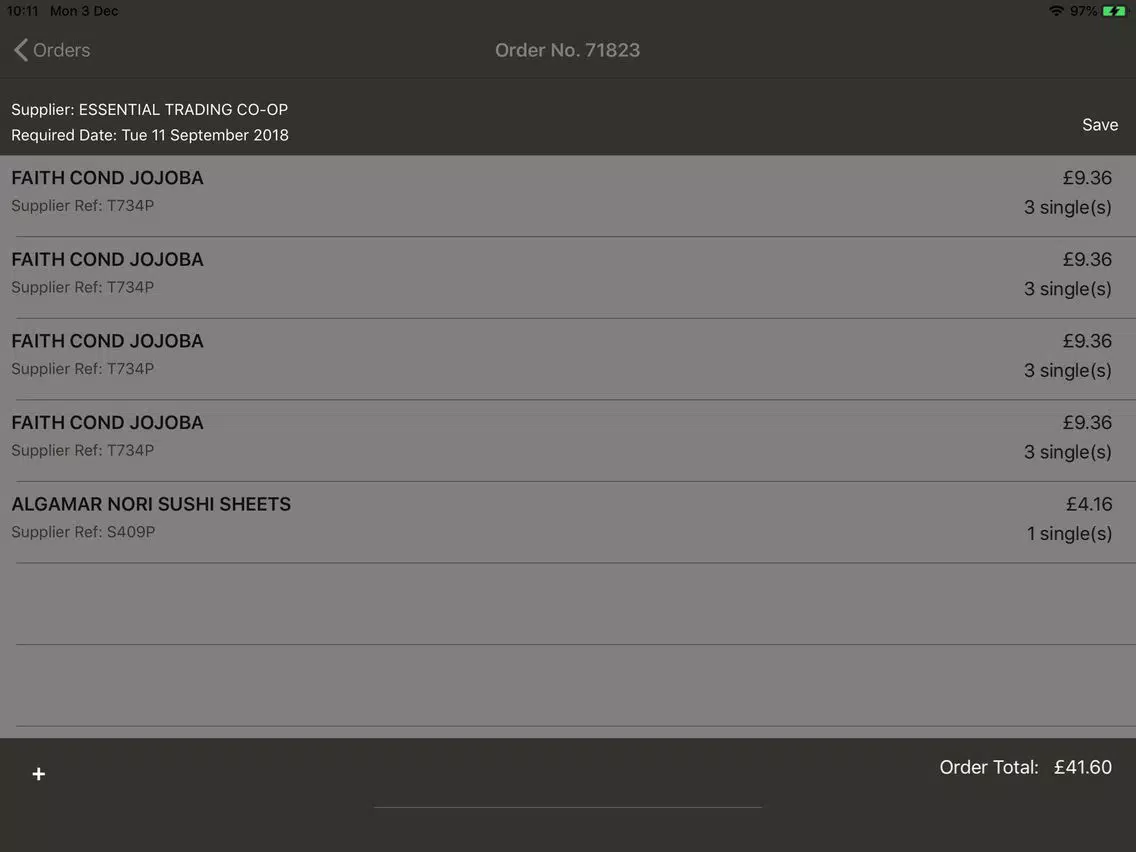 Скриншоты ShopMaster Mini Retail Suite iPad 