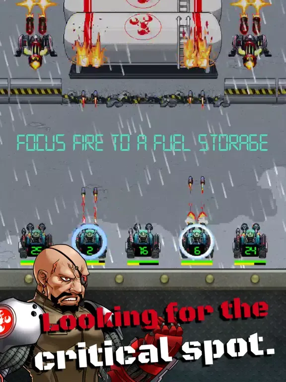 Tank Army - Fast Fingers Shmup iPad  Screenshots