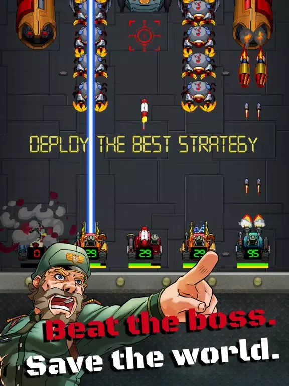 Tank Army - Fast Fingers Shmup iPad  Screenshots