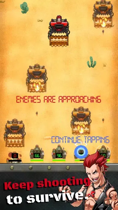 Tank Army - Fast Fingers Shmup Screenshots